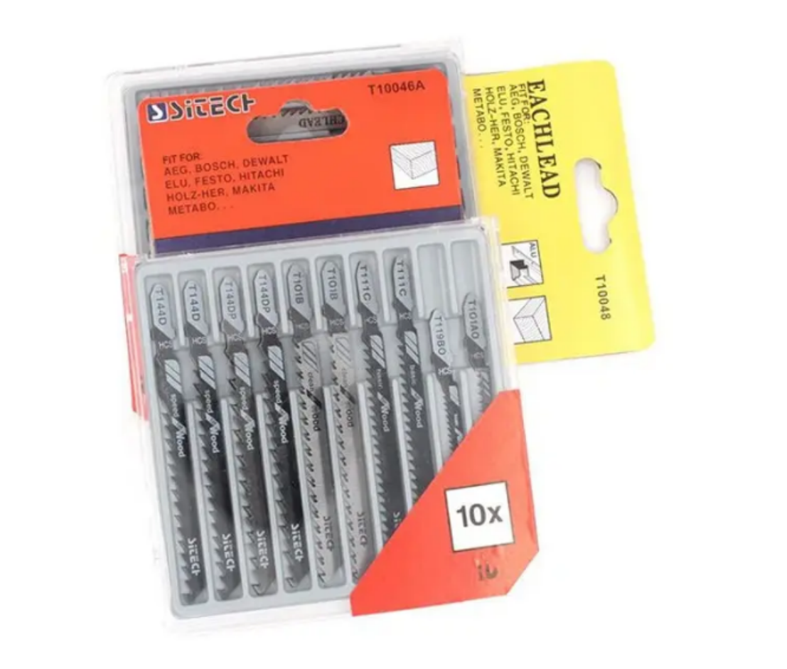Best Jigsaw Blades Set for Cutting Wood, Metal & Plastic