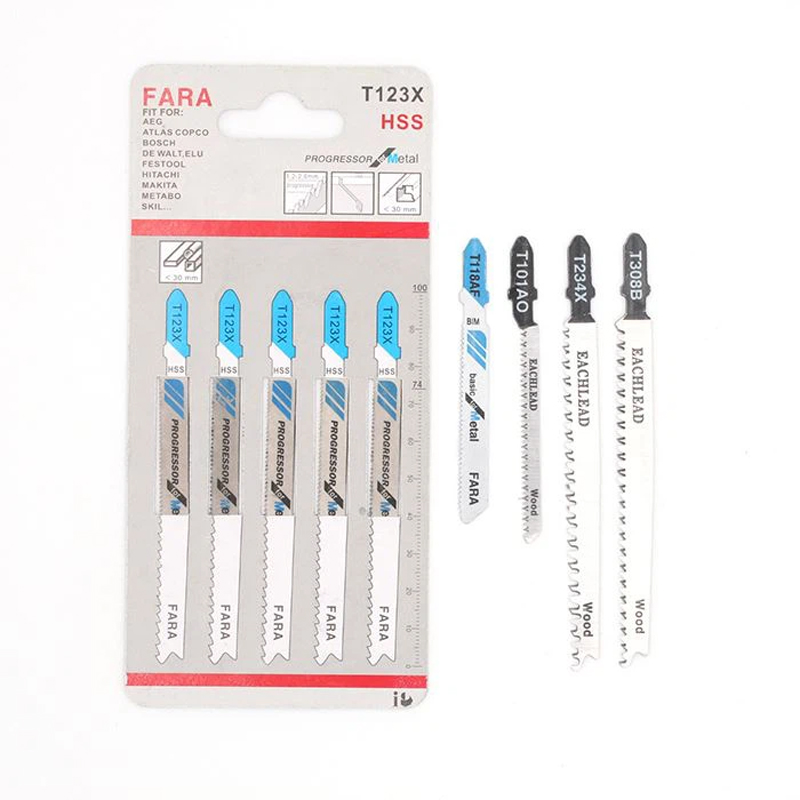T123X Multifunctional Anti-Scratch And Dent Metal Jigsaw Blade