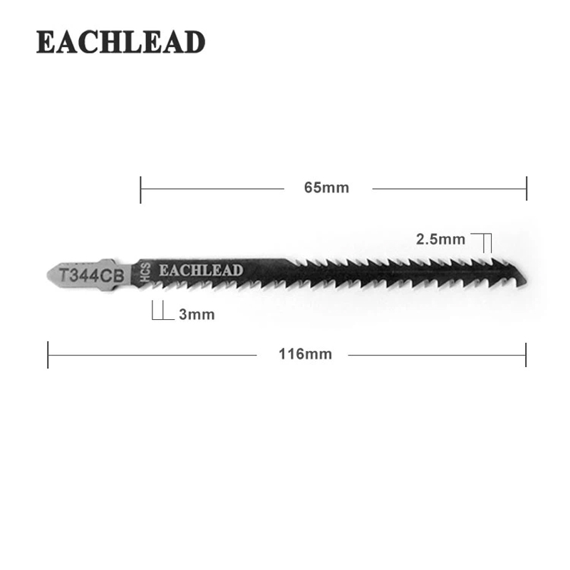 T344CB Double Sided Teeth Jigsaw Blade