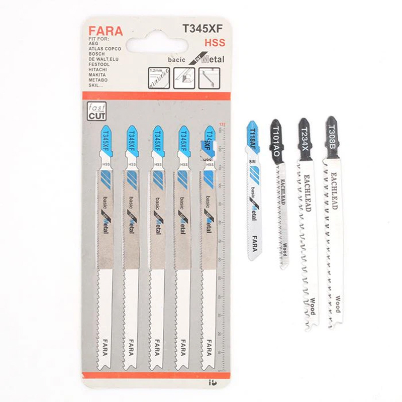 T345XF Model Jigsaw Blade Can Cut A Variety Of Materials Reliably And Efficiently