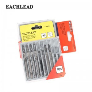 Premium 10-Piece T Shank Blades For Jigsaw Set