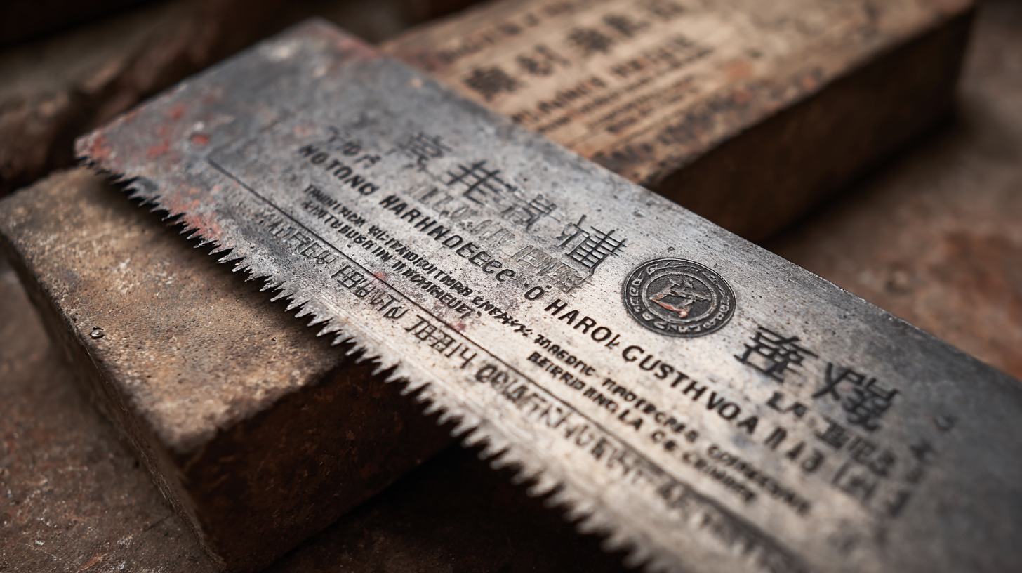 Unmatched Quality Hacksaw Blades: Crafted in China for a Global Market