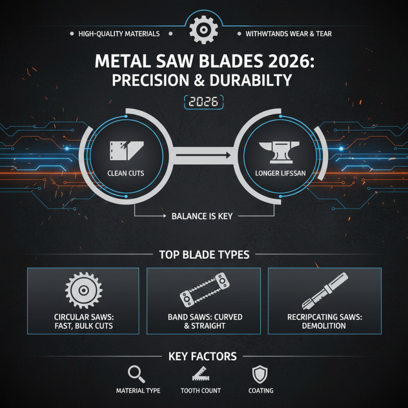 2026 Best Metal Saw Blades for Precision Cutting and Durability