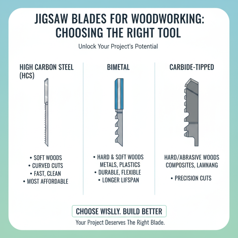 How to Choose the Right Jig Saw Blades for Wood Projects?