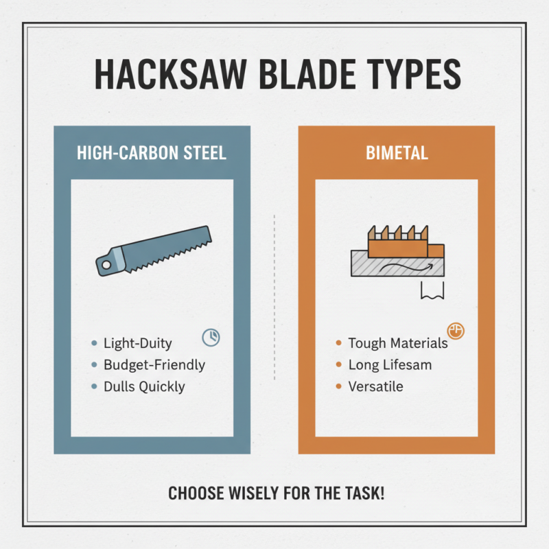 2026 Best Hacksaw Blade Types for Every Cutting Need?