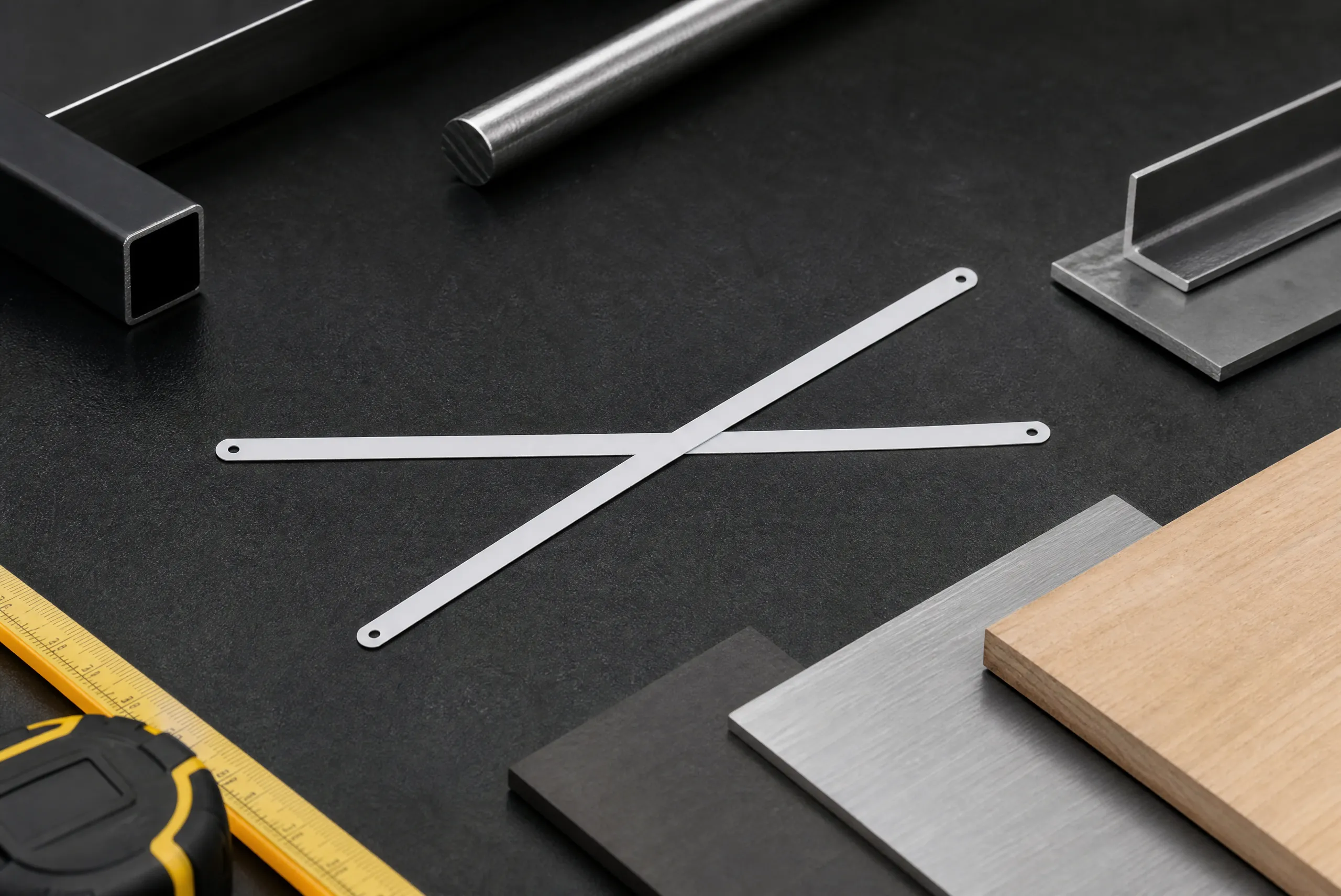 Carbide hacksaw blade family reference