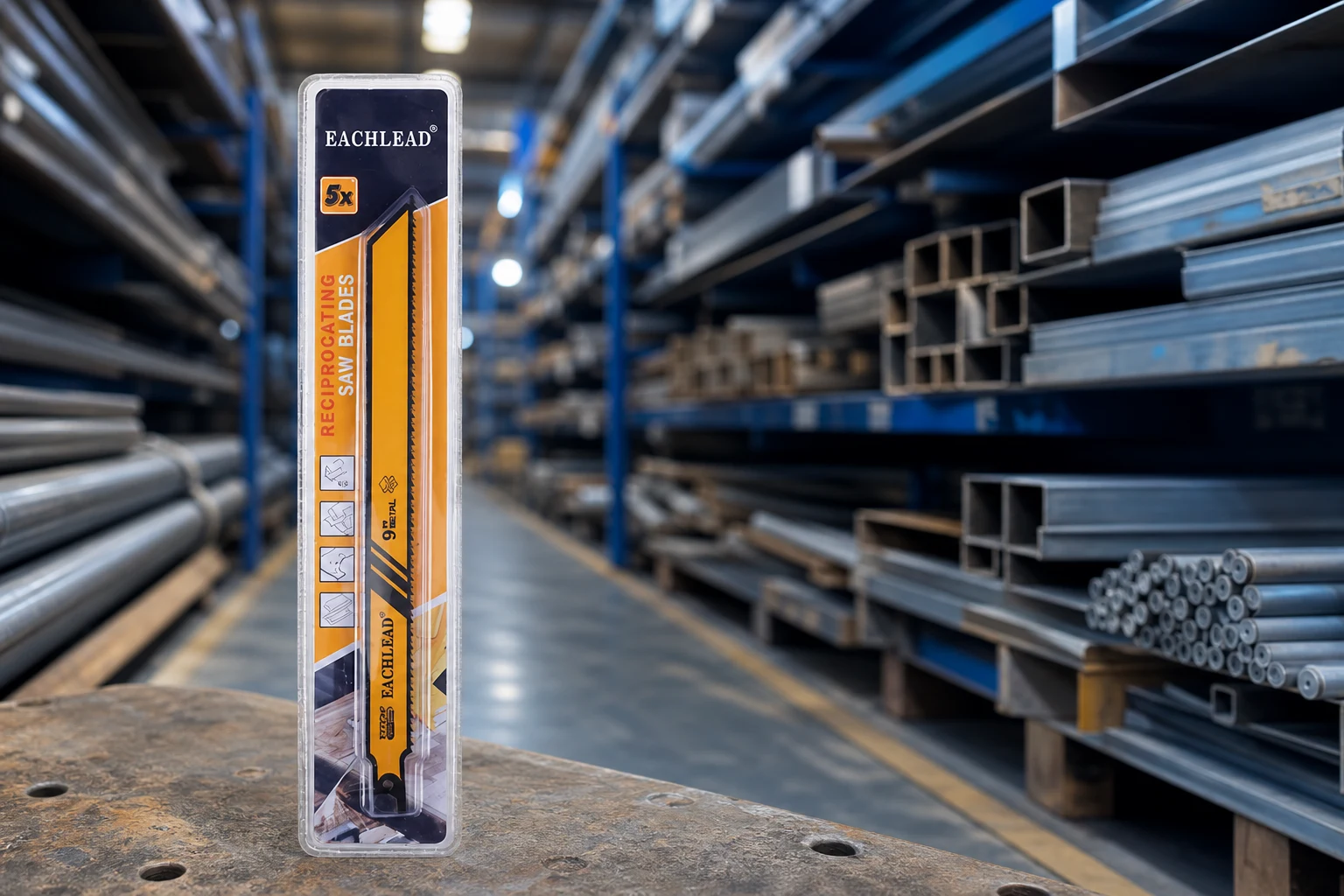 Bi-metal reciprocating blade product family for comparison