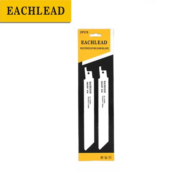 EACHLEAD S922BF 6-inch bi-metal blade for sheet metal cuts