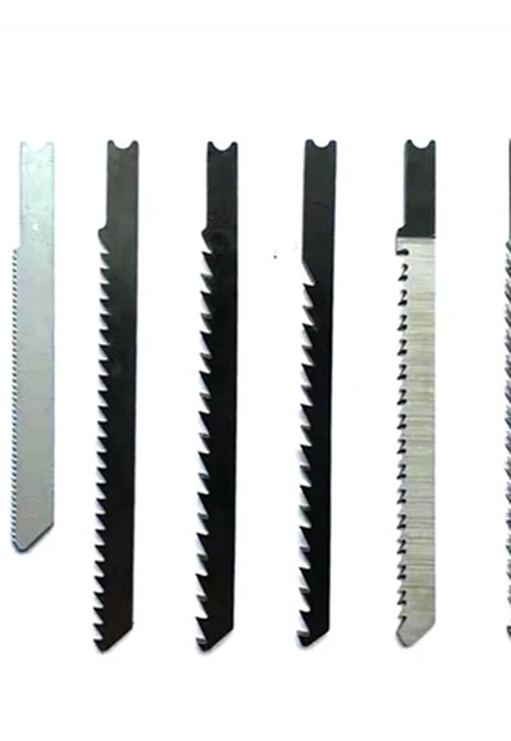 Jigsaw blade group for product-family RFQ context