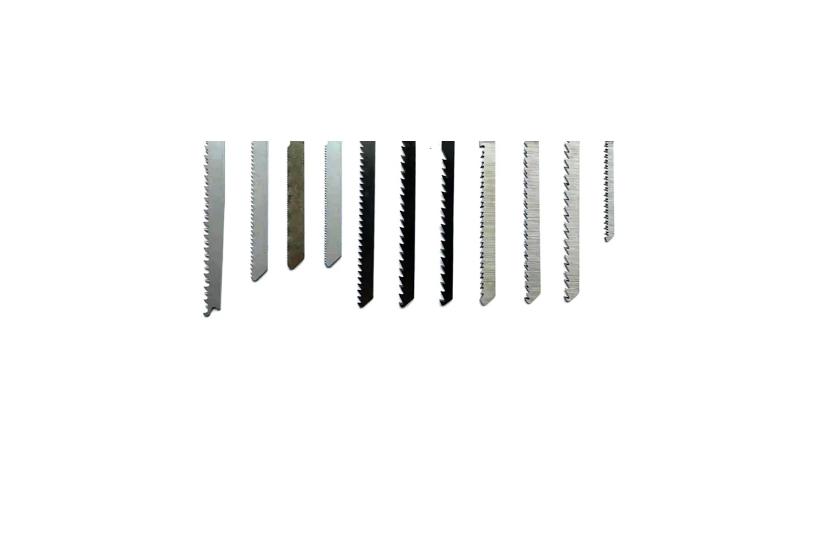 Jigsaw blade group for documented shank inquiry