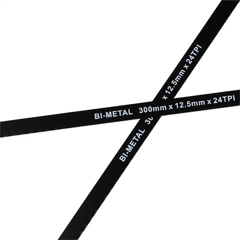 EC24T bi-metal hacksaw blades marked 300 mm and 24 TPI