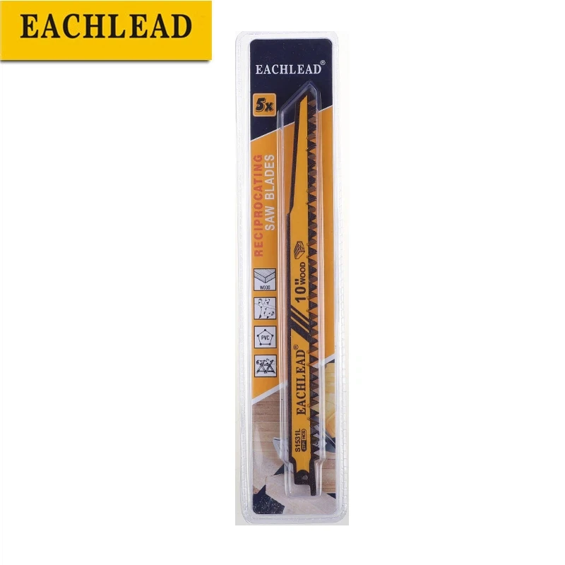 EACHLEAD S1531L HCS reciprocating saw blade for tree cutting and pruning