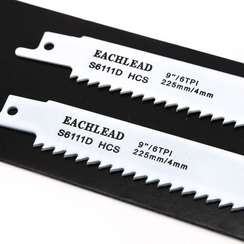 S6111D blade tooth spacing viewed along the edge